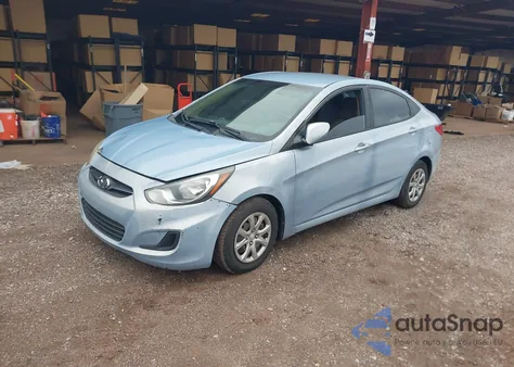 2013 Hyundai Accent Gls z USA, uszkodzony, nr VIN KMHCT4AEXDU449105
